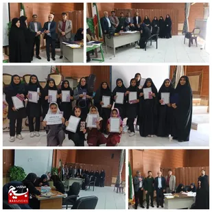 مسابقات لیگ علمی پایا بسیج دانش آموزی در باغملک