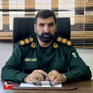 دعوت فرمانده سپاه شهرستان راسک برای شرکت در راهپیمایی ۲۲بهمن