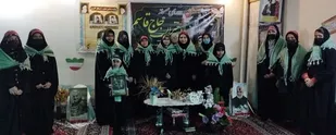 نشست صمیمانه دختران حاج قاسم در قرچک برگزار شد