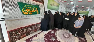 برش سومین فرش هدیه برای عتبات در روستای ارجنک