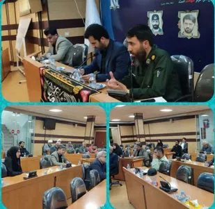 نشست ستاد بزرگداشت هفته دفاع مقدس در شهرستان پیشوا