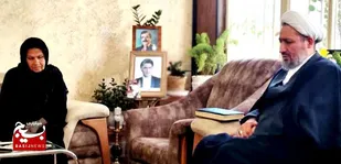 ابلاغ پیام نماینده ولی فقیه در سپاه به خانواده شهید الداغی