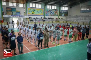 مرحله دوم لیگ فوتسال کارکنان وظیفه سپاه کربلا مازندران برگزار شد