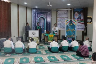 حضور خادمین امام رضا (ع) در ناحیه مقاومت بسیج میبد