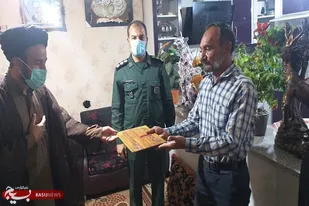 دیدار و سرکشی از خانواده&zwnj;های پاسداران بازنشسته سپاه ناحیه زرین دشت