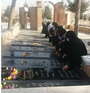 قدردانی از همسر شهید سید یحیی سیدی