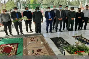 تجدید میثاق با شهدا و تجلیل از ایثارگران