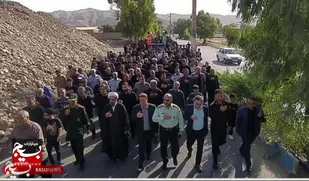 قدم&zwnj;هایی برای پیوند دل&zwnj;ها با کربلا+عکس