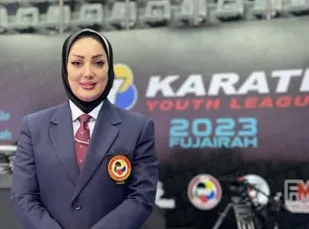 دعوت از بانوی زنجانی برای قضاوت در مسابقات کاراته هانگژو