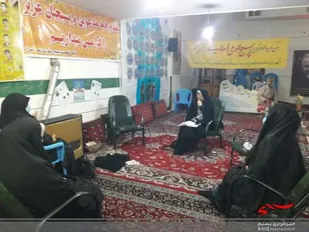 جمع خوانی کتاب رساله حقوق امام سجاد(ع) و گفتمان نقش جوانان دربسیج در سرخه