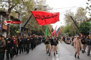عزاداری 28 صفر نیروهای مسلح شهرستان گرگان
