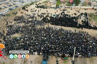 وداع مردم استان بوشهر با پیکر حاج سیدحسین موسوی نژاد