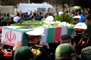 آیین استقبال از 4 شهید گمنام در ارومیه برگزار شد