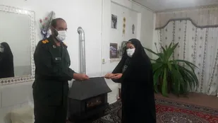 تجلیل از فرماندهان پایگاه&zwnj;های مقاومت بسیج خواهر بخش مروست