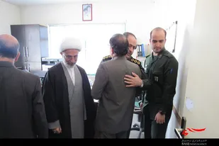 دیدار هیئت رئیسه مجمع عالی بسیج با کارکنان سپاه رزن