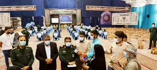 رزمایش کمک مومنانه و پویش همکلاسی مهربان دو در کرمان