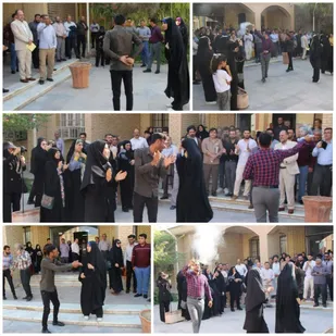 اجرای نمایش سوغات فرنگ در استان خوزستان
