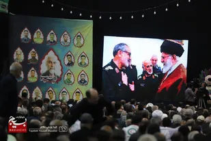 مراسم بزرگداشت سپهبد شهید شادمانی در حسینیه امام خمینی (ره)همدان