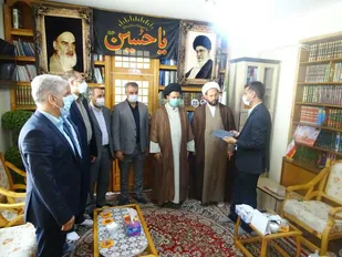 برگزاری مراسم تکریم و معارفه رئیس اوقاف ماکو