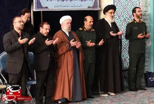 حضور باشکوه مردم استان البرز، در نخستین سالگرد ۸۲ شهید جنگ ۱۲ روزه