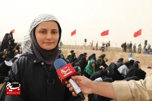 آزاده سرافراز: حضور در کنار شهدا حس زنده بودن را به ما می&zwnj;دهد&nbsp;&nbsp;