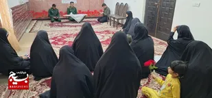 دیدار جانشین ناحیه گتوند با فرماندهان پایگاه مقاومت بسیج