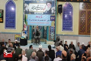 مراسم گرامیداشت رهبر شهید در شهرستان قهاوند