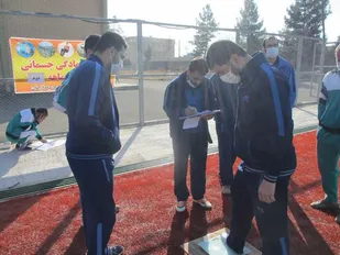 برگزاری آزمون آمادگی جسمانی پایوران سپاه ناحیه آرادان