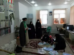اقدامات فرهنگی حوزه مقاومت بسیج فاطمه الزهرا (س) شهرستان میبد