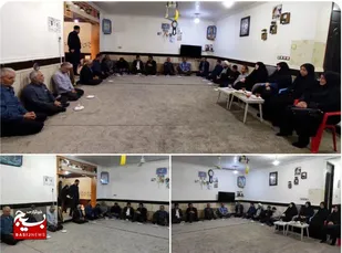 بازدید فرماندار و مقامات بسیج بهبهان از خانواده ایثارگر عضو بدن در روستای کردستان