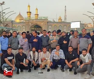 اردوی  فرهنگی و تربیتی مسئولین قرارگاههای تحول محلات ناحیه پارسیان به کربلای معلی