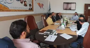 جلسه کارگروه صنعت یار کلینیک صنعت بسیج مهندسین صنعت و معدن استان قم برگزار شد
