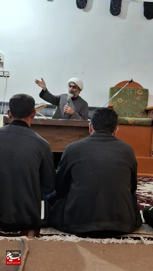 برگزاری مراسم شب سوم قدر در روستای ملاح شهرستان دزپارت