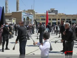 مراسم سوگواری اولین محراب در شهرکرد