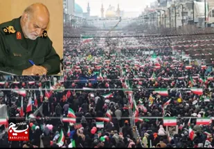 تقدیر فرمانده سپاه امام رضا(ع) از حضور گسترده و هوشمندانه مردم در راهپیمایی ۲۲ بهمن
