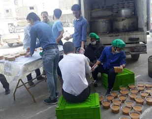 گزارشی از خدمت رسانی خادمیاران کانون سلامت خمینی شهر