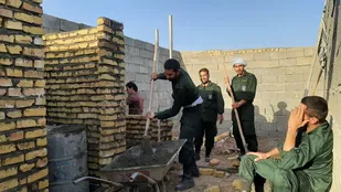 حضور تیم جهادی ۱۲۰ نفره دانشگاه امام حسین(ع) پایتخت در شهرستان مه ولات