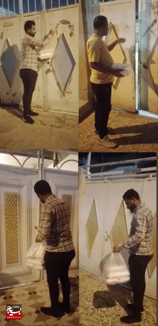توزیع ۵۰۰ پرس غذای گرم بین نیازمندان به نیت شهدای خدمت در کوی علوی توسط حوزه ۱۰شهری