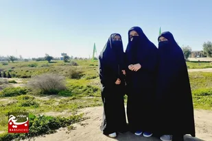 دانش آموزان بسیجی سرخه در اردوی راهیان نور شرکت کردند