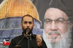 مراسم بزرگداشت شهادت سید حسن نصرالله در شهر خورموج