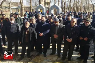 برگزاری راهپیمایی یوم الله ۲۲ بهمن در بخش زرین دشت نهاوند برگزار شد