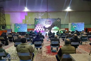برگزاری یادواره شهدای بسیج مسجد امیرالمومنین(ع) منطقه صدف همدان