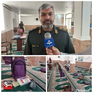 توزیع ۳۰۰ بسته تحصیلی به مناسبت هفته دفاع مقدس در بین دانش آموزان مناطق محروم شهرستان بستک