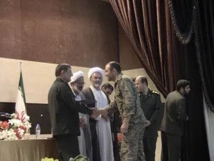 تصاویر / تجلیل از کارگر بسیجی نمونه استان البرز