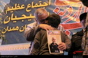 تجلیل از بسیجیان نمونه همدانی در تجمع بزرگ شکوه مقاومت