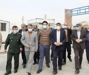 بازدید مدیرعامل بنیاد تعاون سپاه از شهرک صنعتی پیشوا