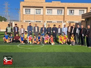 افتتاح مجموعه چمن مصنوعی مدرسه استثنایی طلوع با اعتباری بالغ بر ۳ میلیارد و ۸۰۰ میلیون ریال در اهواز