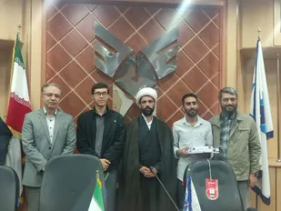 مراسم تکریم و معارفه  مسئول بسیج دانشجویی دانشگاه آزاد اسلامی واحد ابهر برگزار شد
