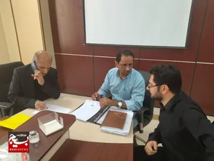 دیدار مسئول سازمان بسیج مهندسین سپاه استان سمنان با معاون اجرایی وزیر صمت
