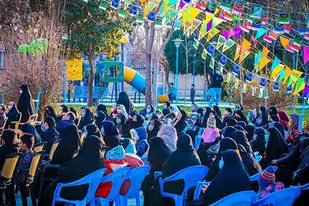 جشن بزرگ نیمه شعبان در امامزاده طاهر (ع) برگزار شد